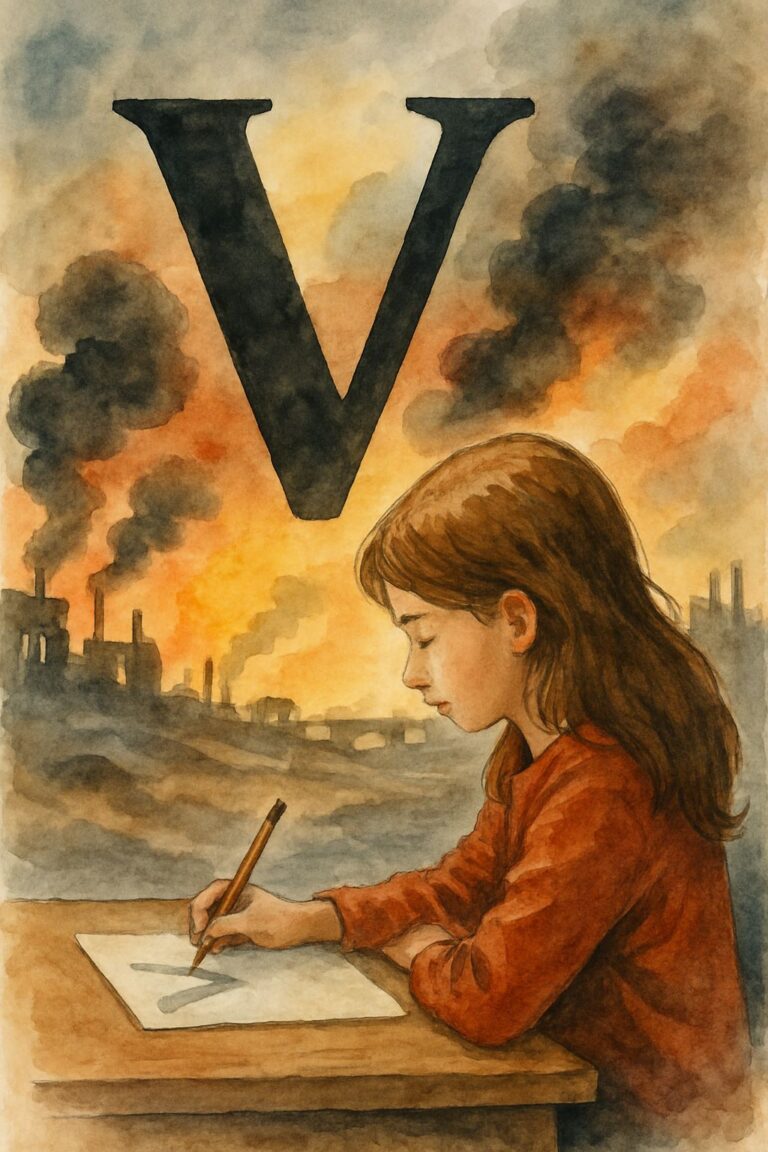 V kot vojna, Mirjam Dremelj, 7.a