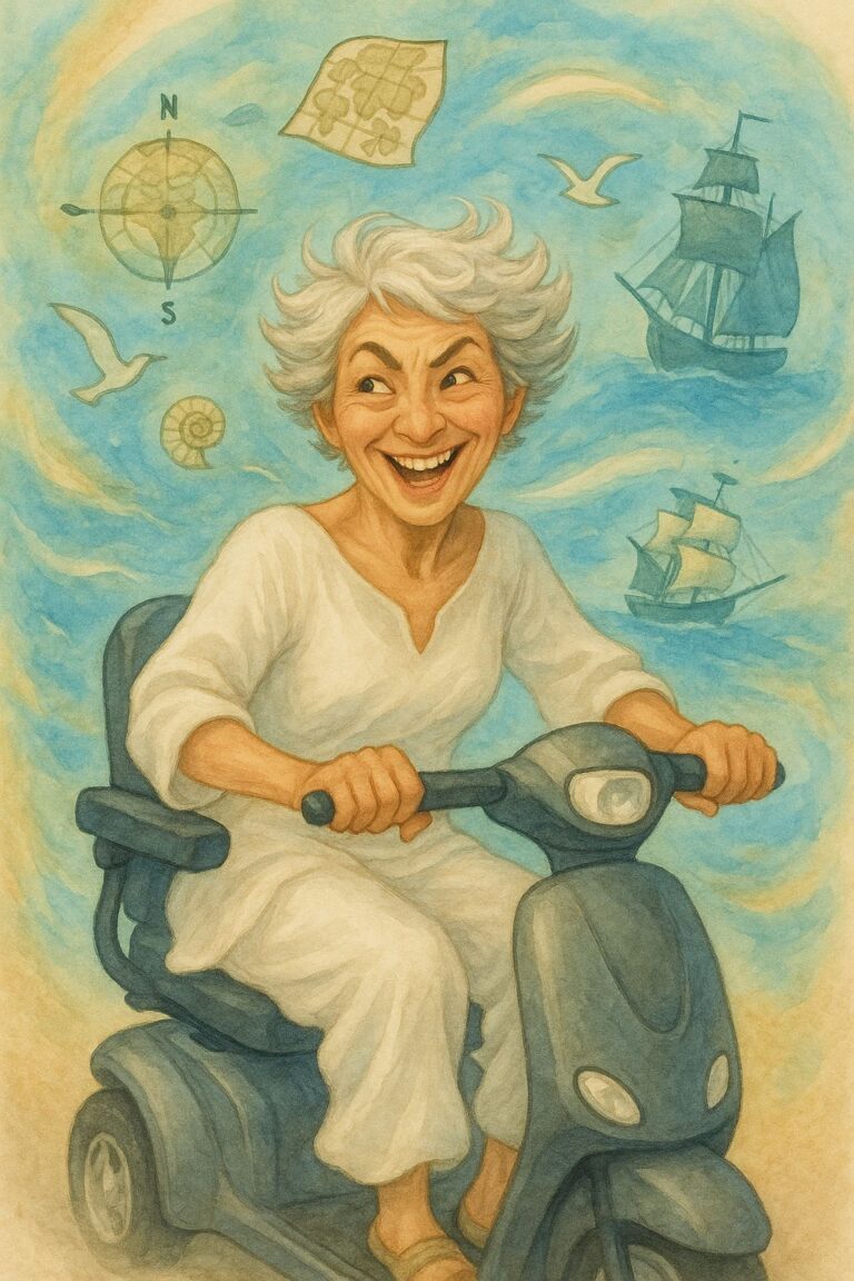 Potovanje okoli sveta, Zarja Trkman