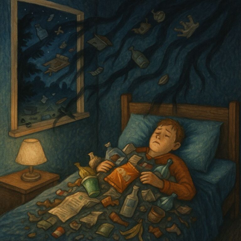 Legenda o magnetni moči zapuščenih smeti, Klavdija KIA Zbičajnik Plevnik