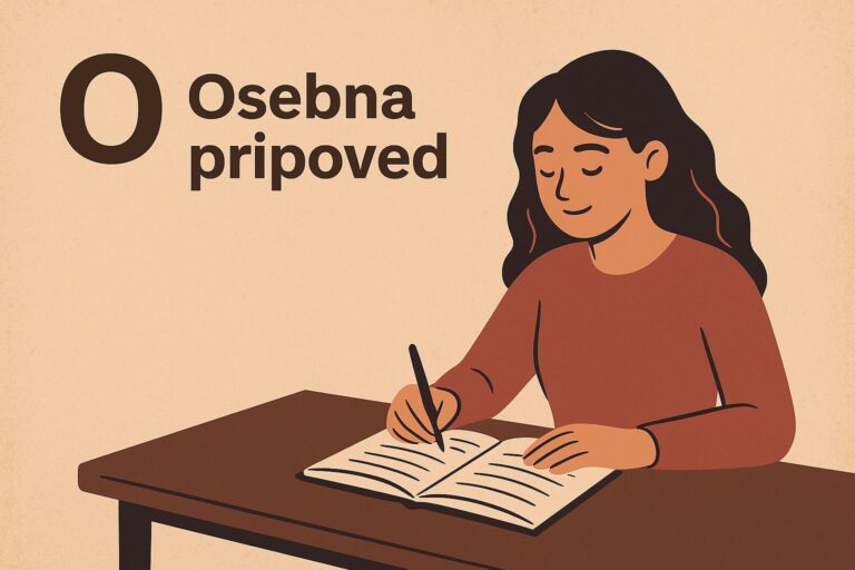 O-Osebna pripoved