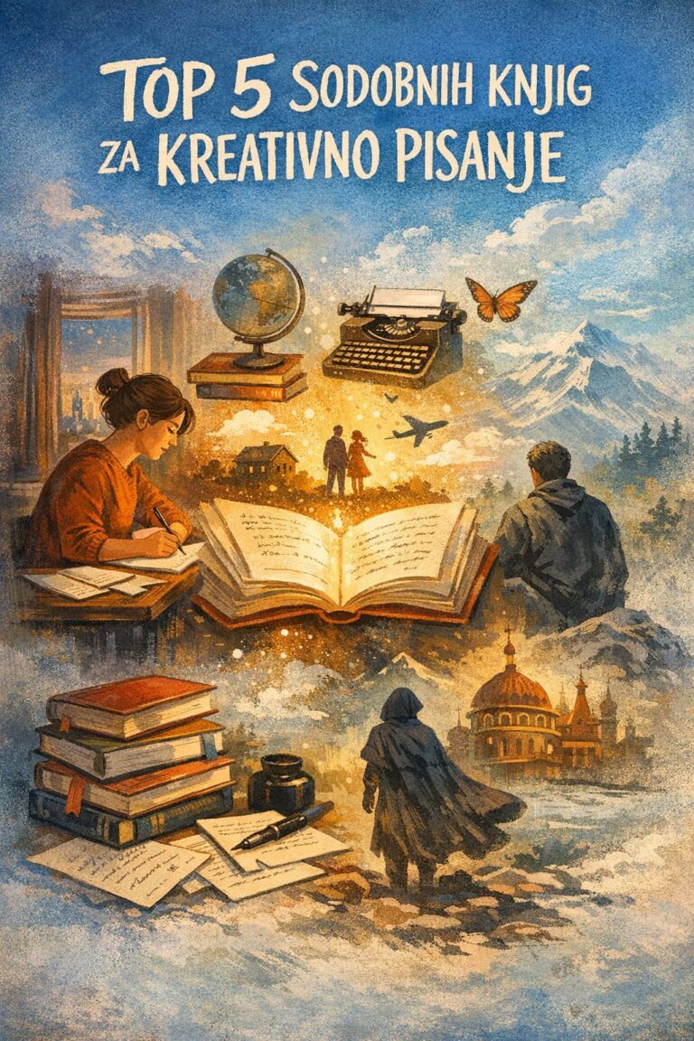 Branje kot vaja v mišljenju: Top 5 sodobnih knjig za kreativno pisanje