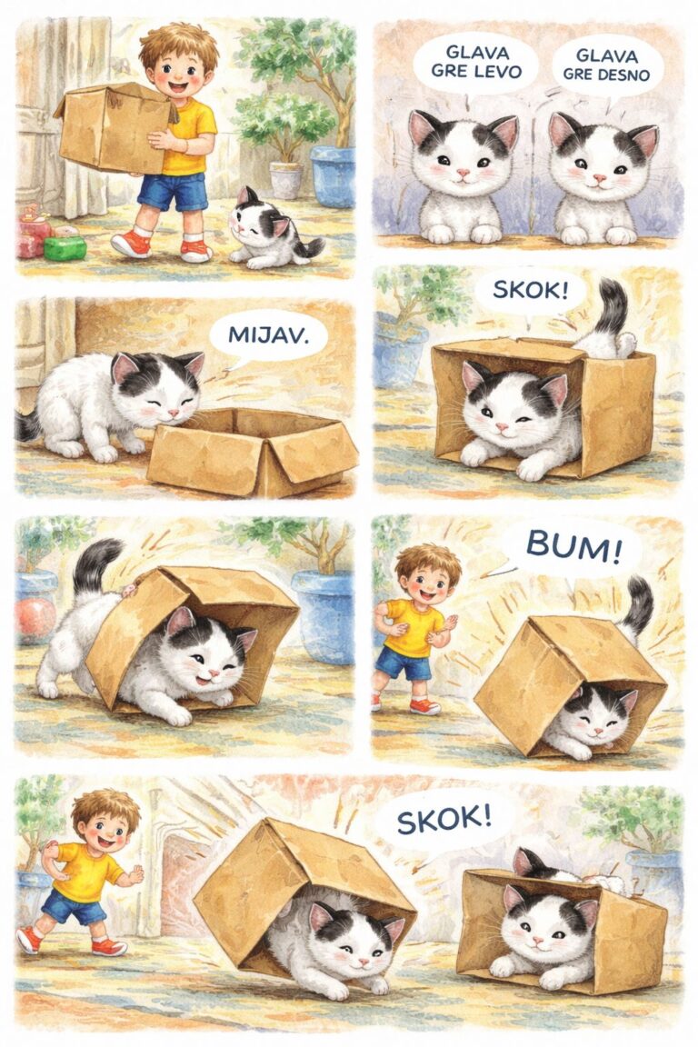 🐱 KEPICA IN ŠKATLA