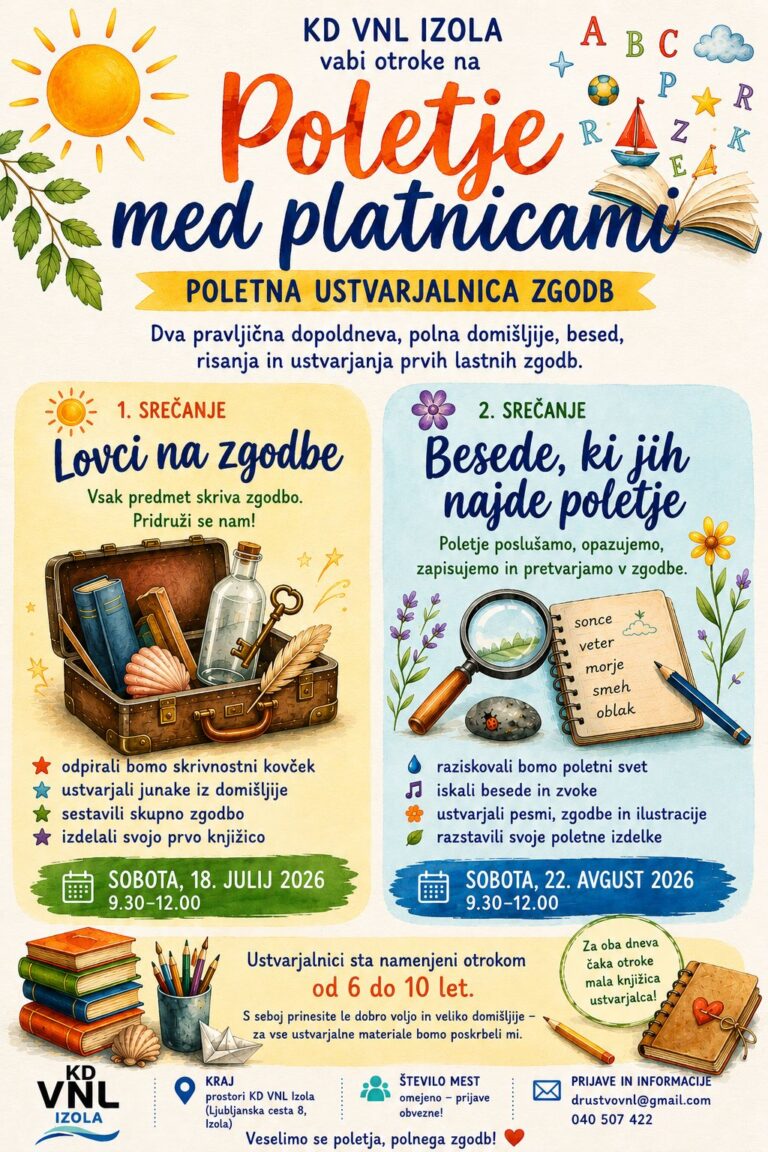 🌞 Poletje med platnicami