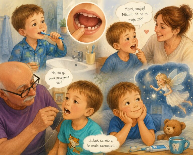 🦷 GALOV PRVI MAJAVI ZOBEK