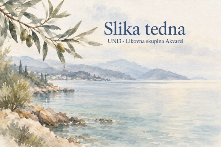 Slika tedna – uni3 akvarel